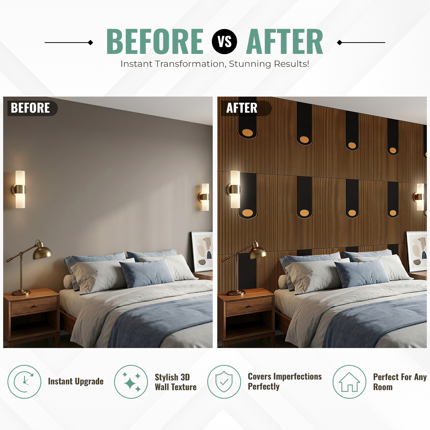 4003-Archline Modern-Antique Gold-Peel And Stick