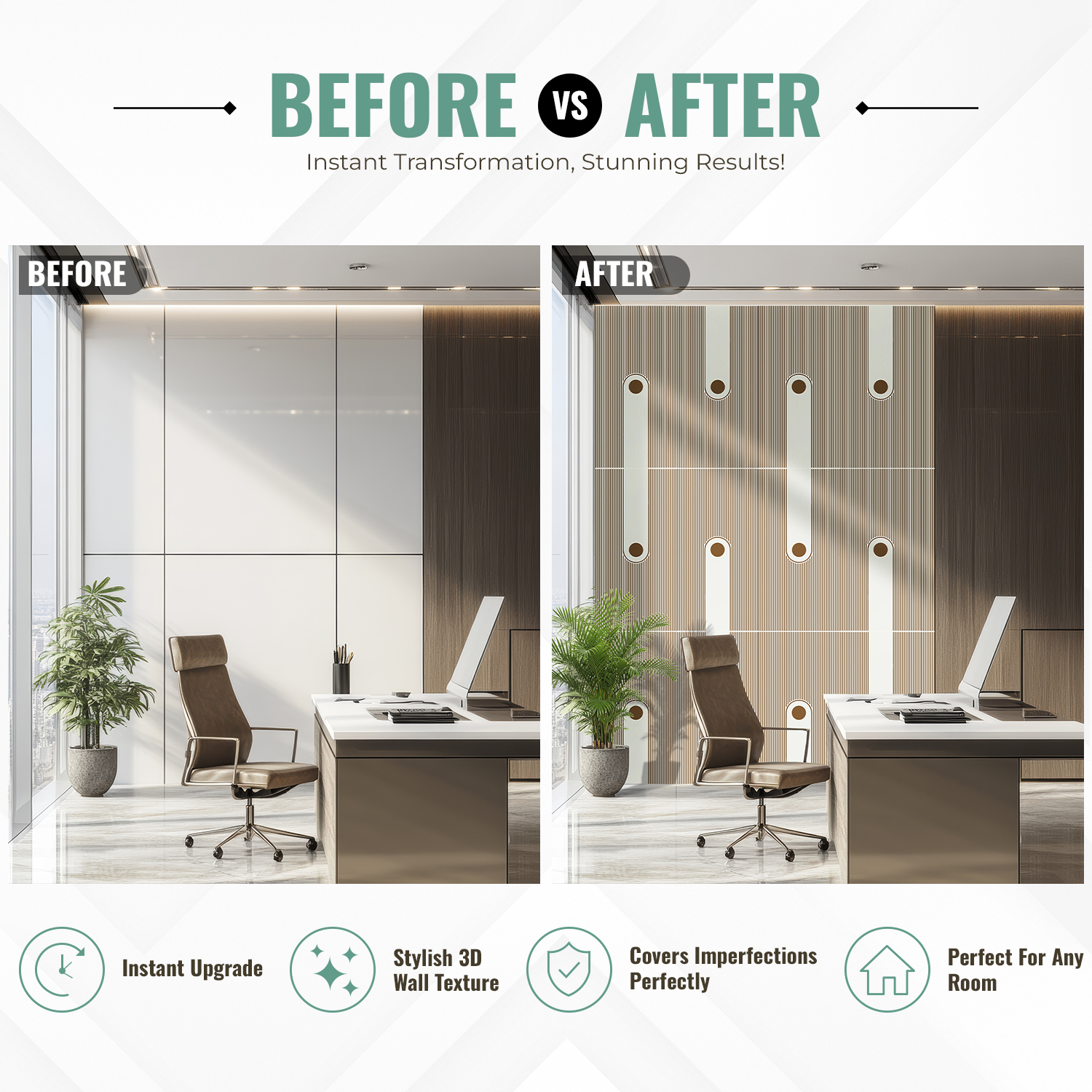 4003-Archline Modern-Antique White-Peel And Stick