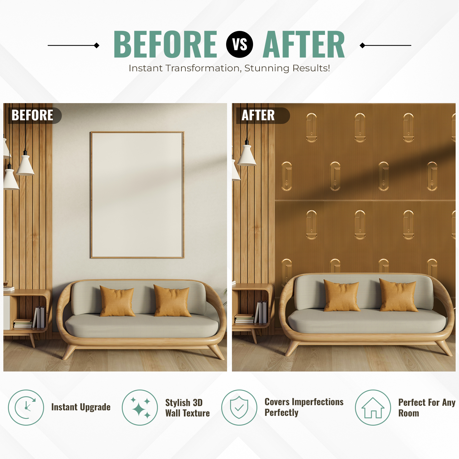 4005-Podline Texture-Gold-Peel And Stick