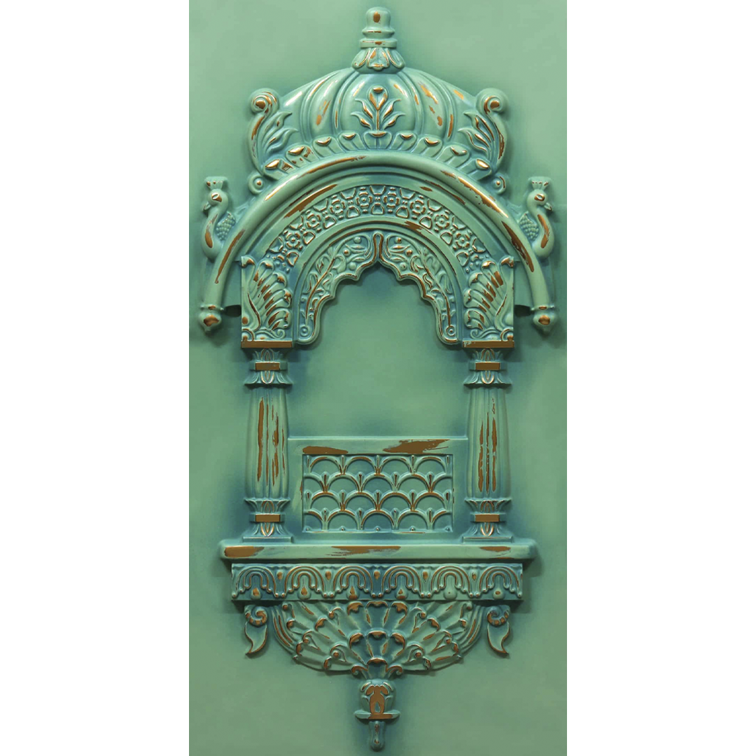 ZHB-02-Majestic Jharokha-Vintage Tin-Glue Up Only