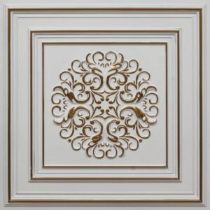 381-Royal Florentine-Antique White-Glue Up and Grid Both