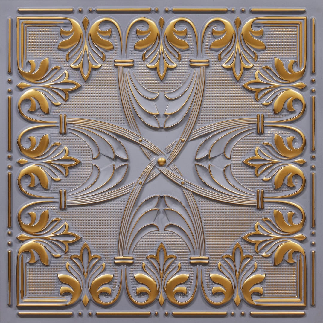 383-Noble Flourish-Royal Grey-Glue Up and Grid Both