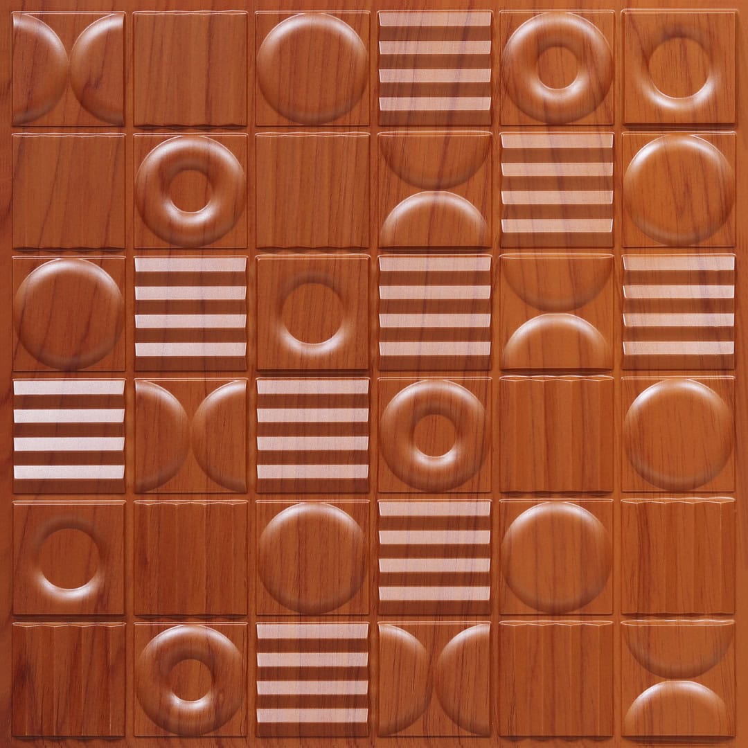 398-Urban Mosaic-Cherry Wood-Glue Up Only