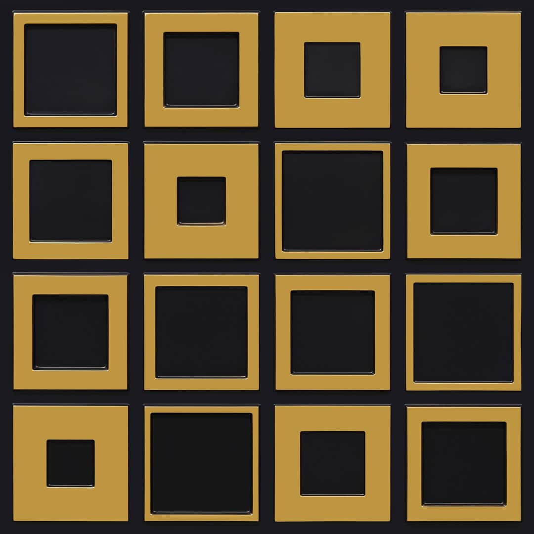 389-Modern Mosaic-Gold Mine-Glue Up Only