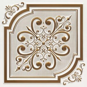 395-Regal Flourish-Antique White-Glue Up and Grid Both