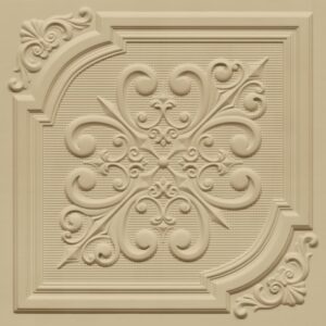 395-Regal Flourish-Dairy Cream-Glue Up and Grid Both