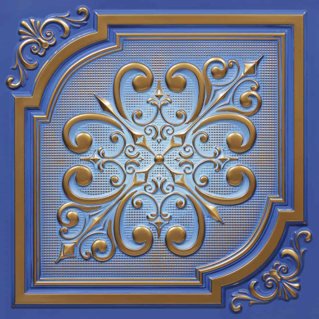 395-Regal Flourish-Golden Swan-Glue Up and Grid Both