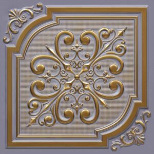 395-Regal Flourish-Royal Grey-Glue Up and Grid Both