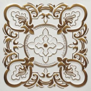 396-Royal Petal-Antique White-Glue Up and Grid Both