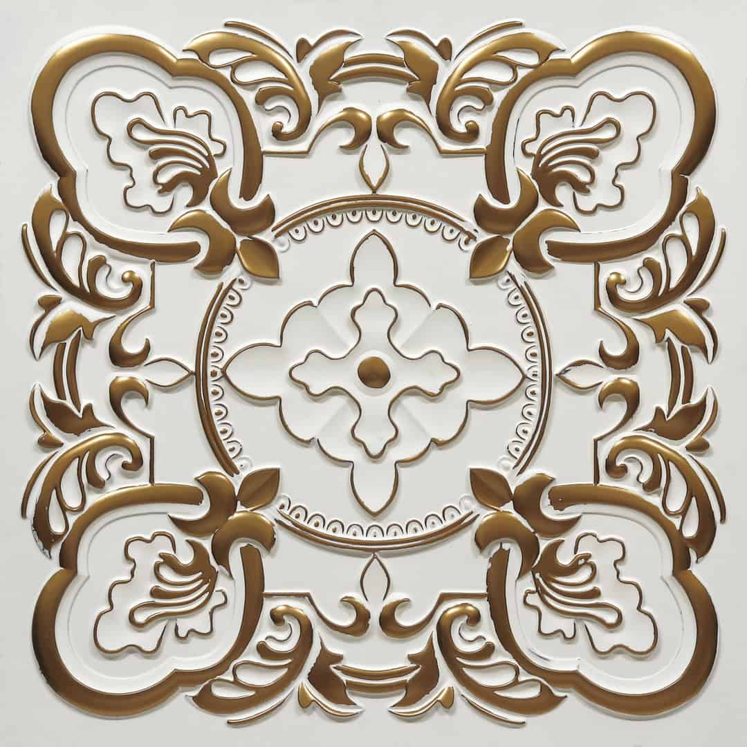 396-Royal Petal-Antique White-Glue Up and Grid Both