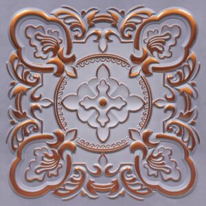 396-Royal Petal-Dusty Copper-Glue Up and Grid Both