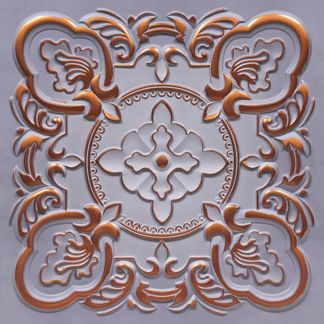 396-Royal Petal-Dusty Copper-Glue Up and Grid Both