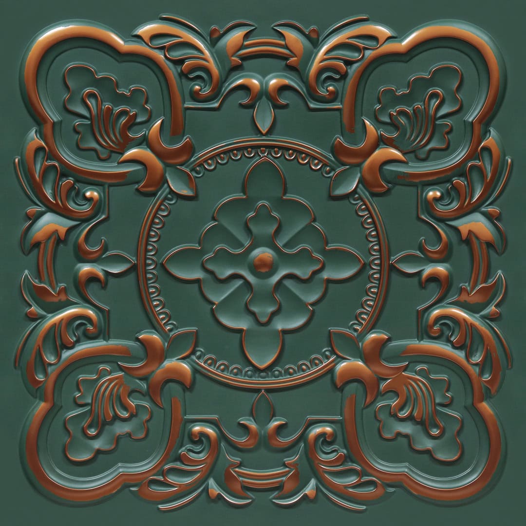 396-Royal Petal-Royal Green-Glue Up and Grid Both