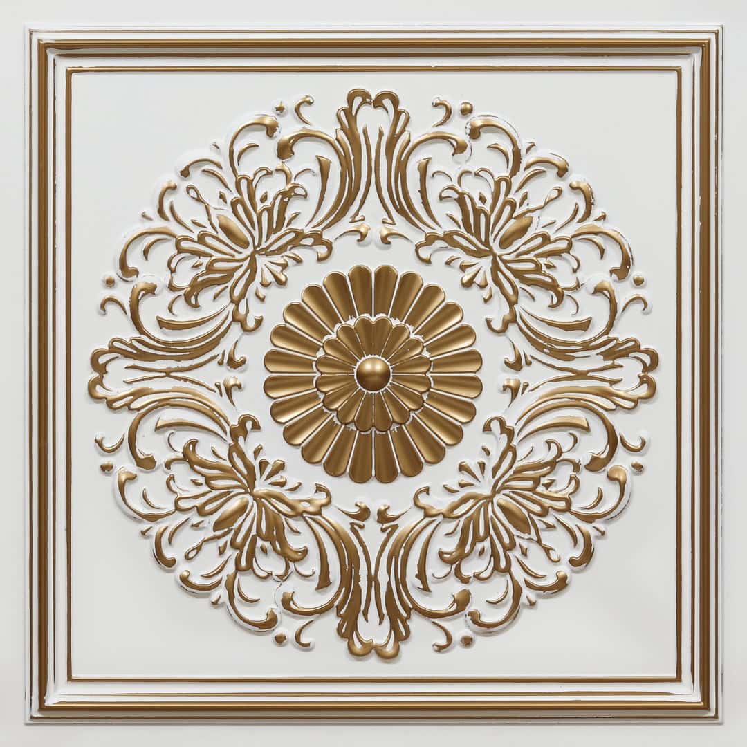 382-Royal Blossom-Antique White-Glue Up and Grid Both