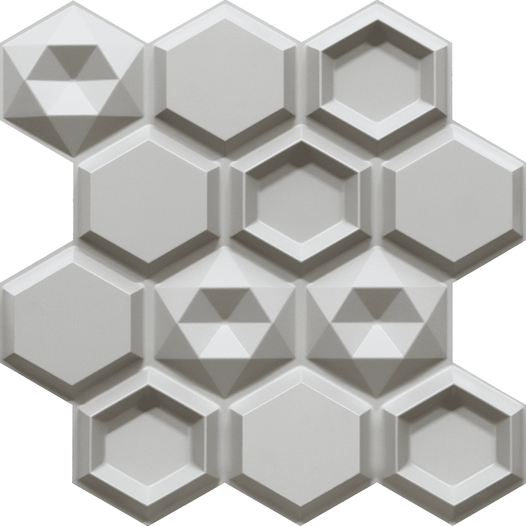 2017-Hexa Dimension-Chelsea Grey-Peel and Stick