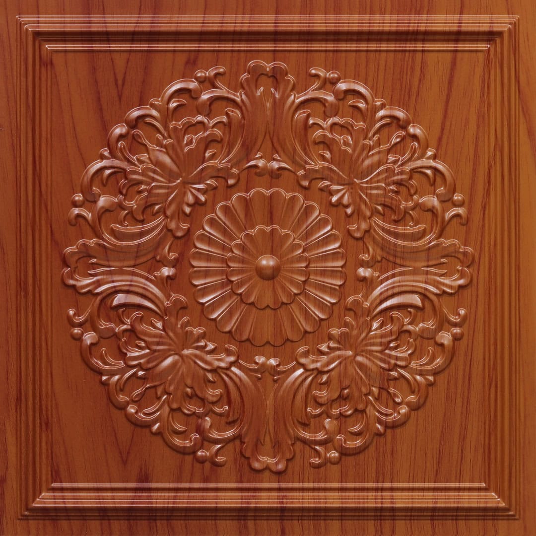 382-Royal Blossom-Cherry Wood-Glue Up and Grid Both