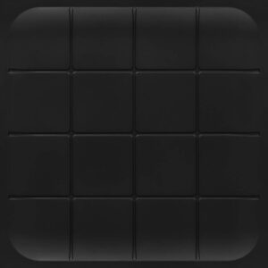 394-CurveSquare Panel-Black-Grid
