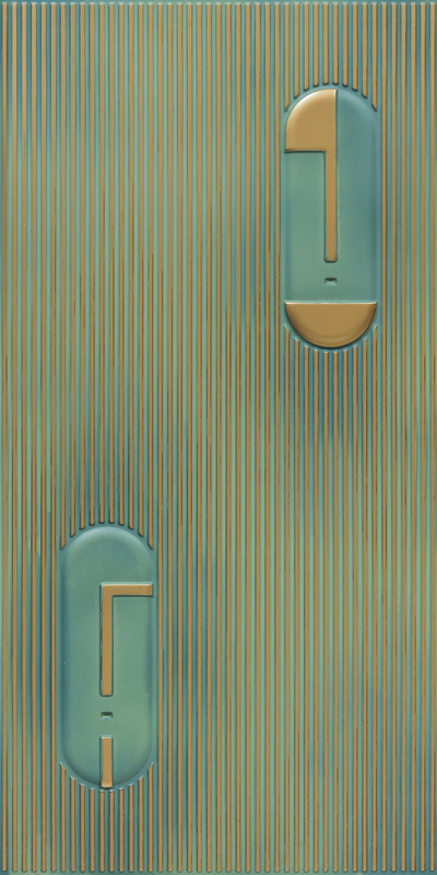 4005-Podline Texture-Vintage Tin-Peel And Stick