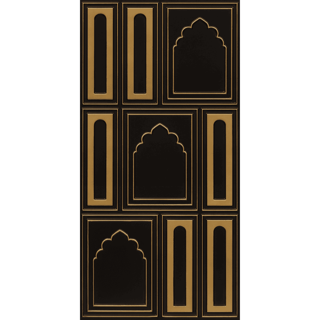 4007-Regal Archways-Antique Gold-Peel And Stick